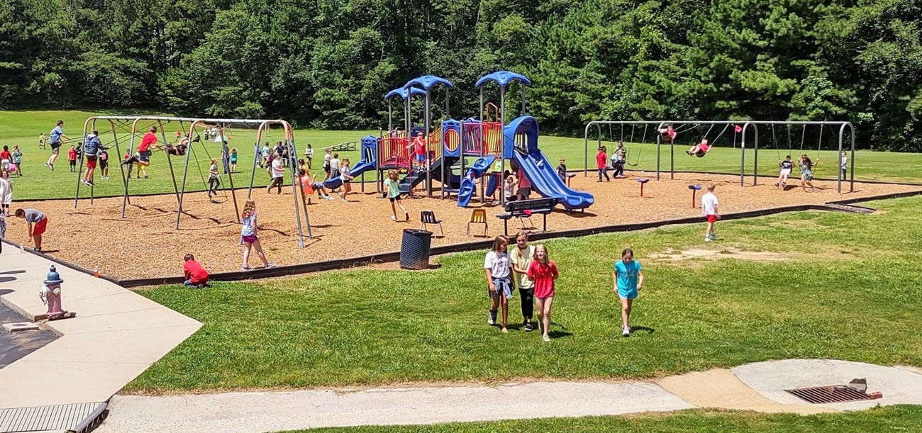WHES kids at play